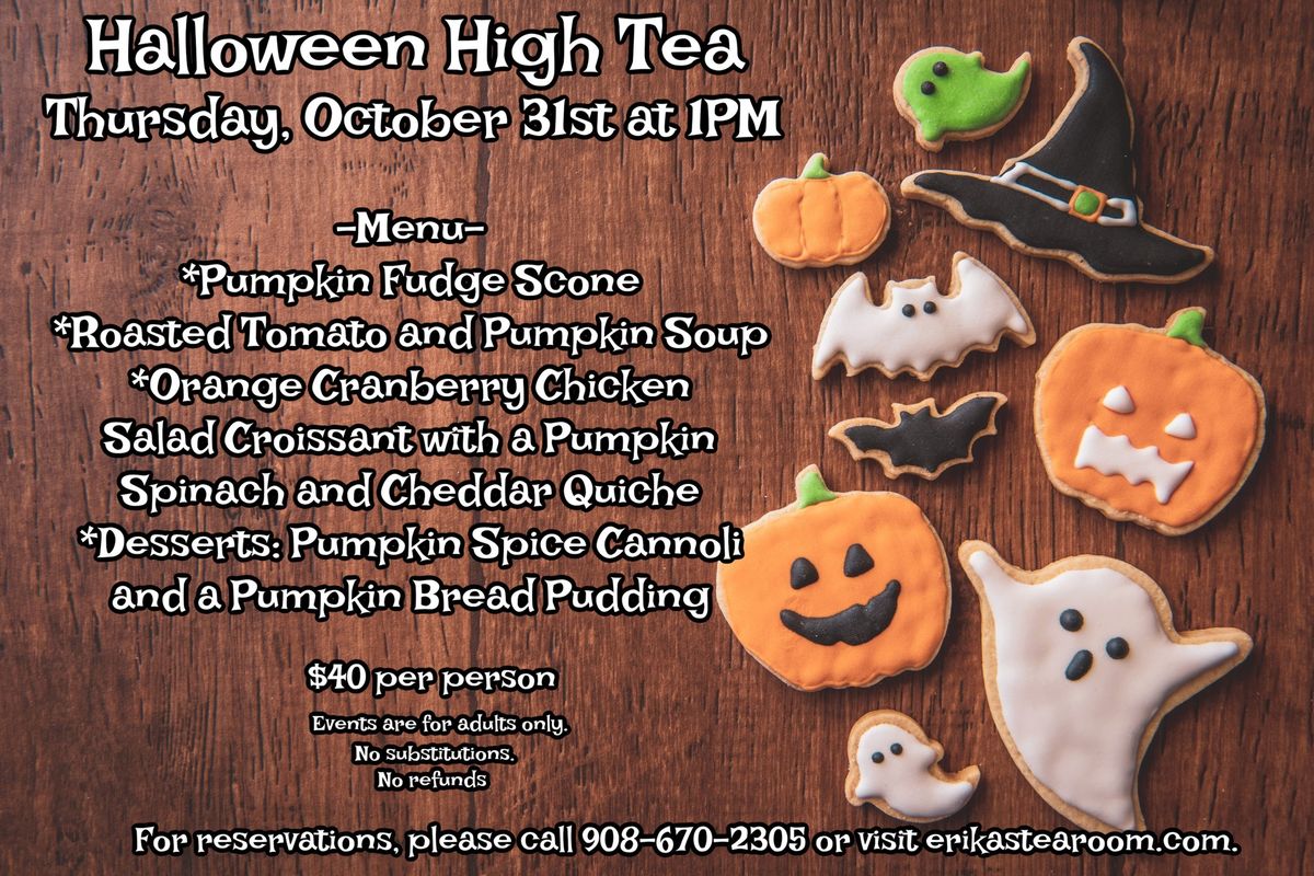 Halloween High Tea