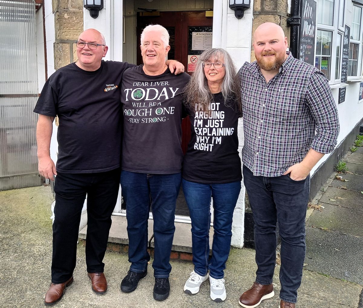 The Blarney Boys return to The Mill Tavern, Hebburn