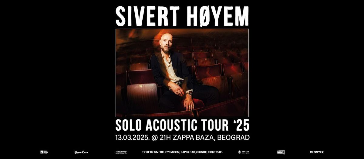 Sivert H\u00f8yem (Solo Acoustic Tour '25) \/ Zappa Baza, Belgrade \/ 13\/03\/2025