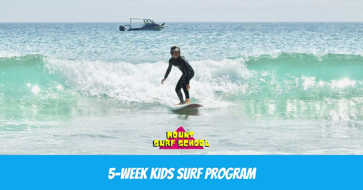 5-WEEK KIDS SURF PROGRAM 