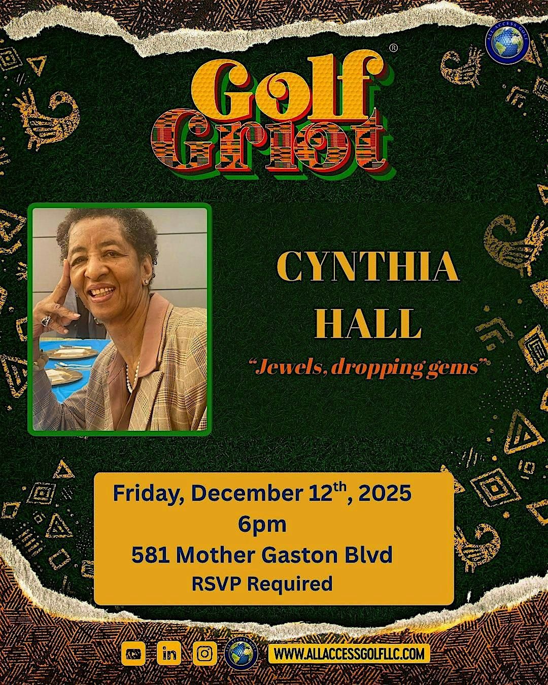 Golf Griot - Cynthia Hall