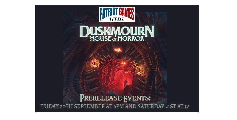 Duskmourn House of Horror Flat prize Pre-release