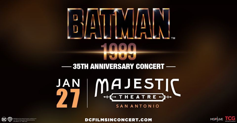 Batman (1989) 35th Anniversary Concert | San Antonio