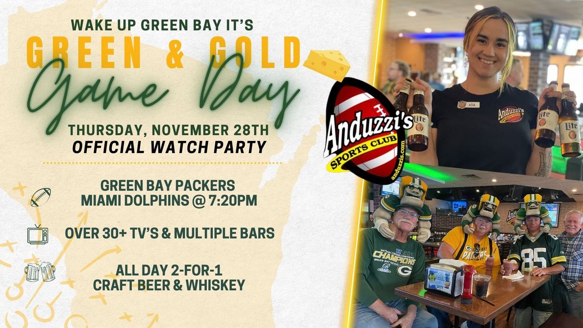 Official Watch Party: Green Bay Packers vs. Miami Dolphins