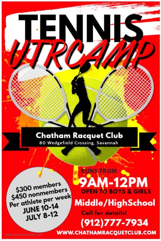 UTR Tennis Camp for Middle\/Highschool
