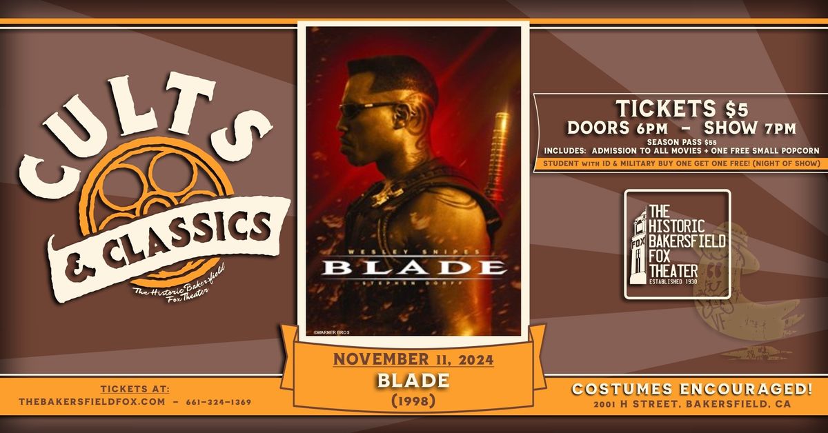 Cults & Classics: Blade