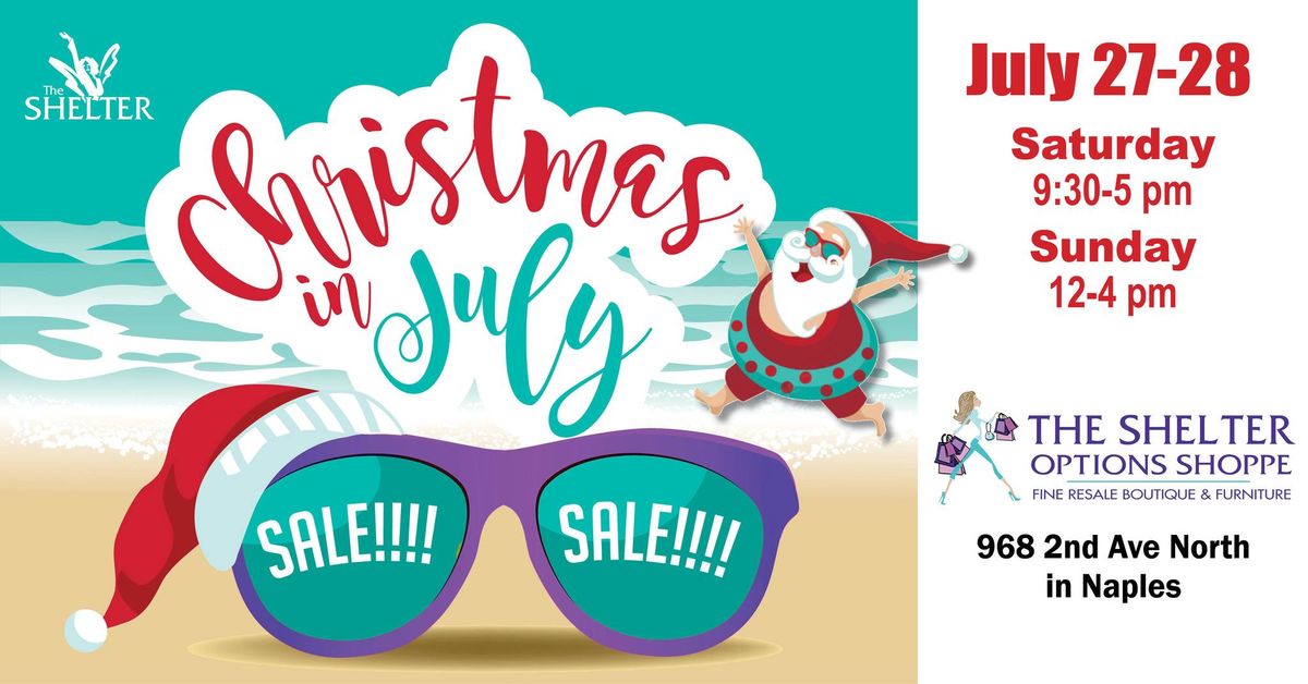 Christmas in July Sale