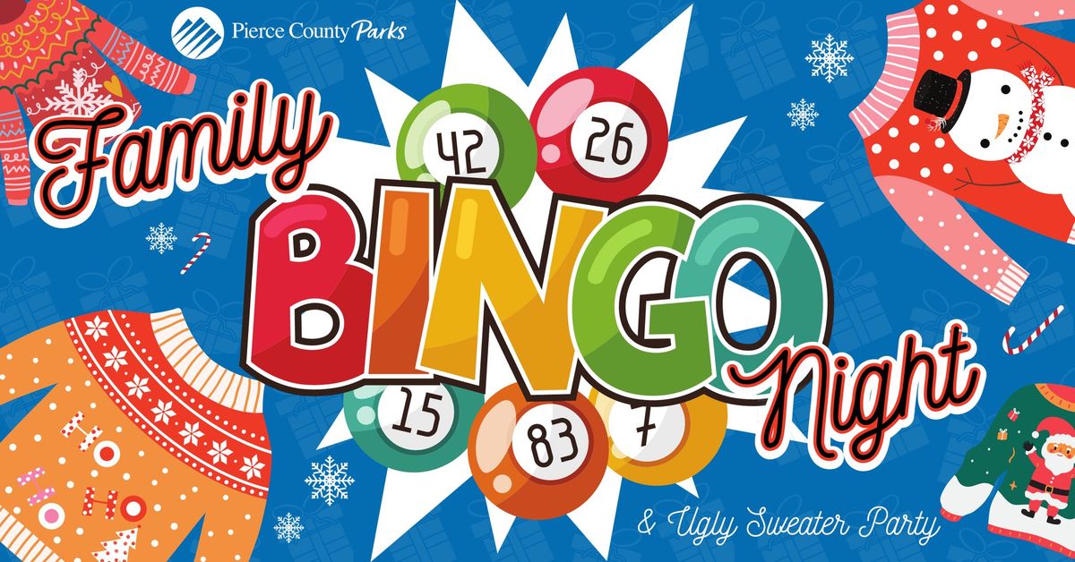 FAMILY BINGO NIGHT \ud83e\udd29\ud83c\udf84