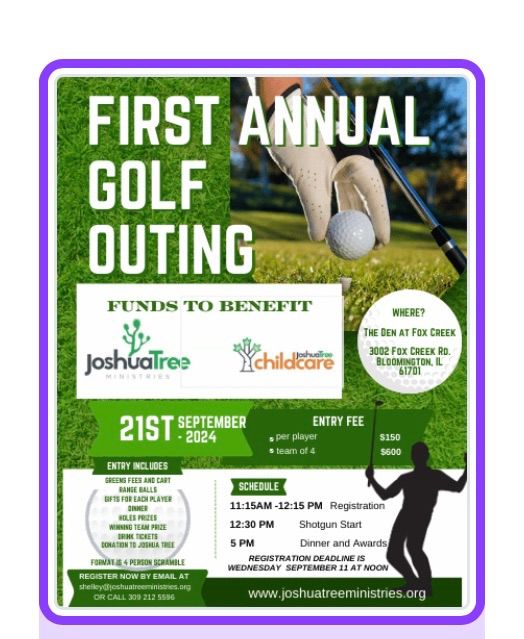 1st Annual Golf Fundraiser