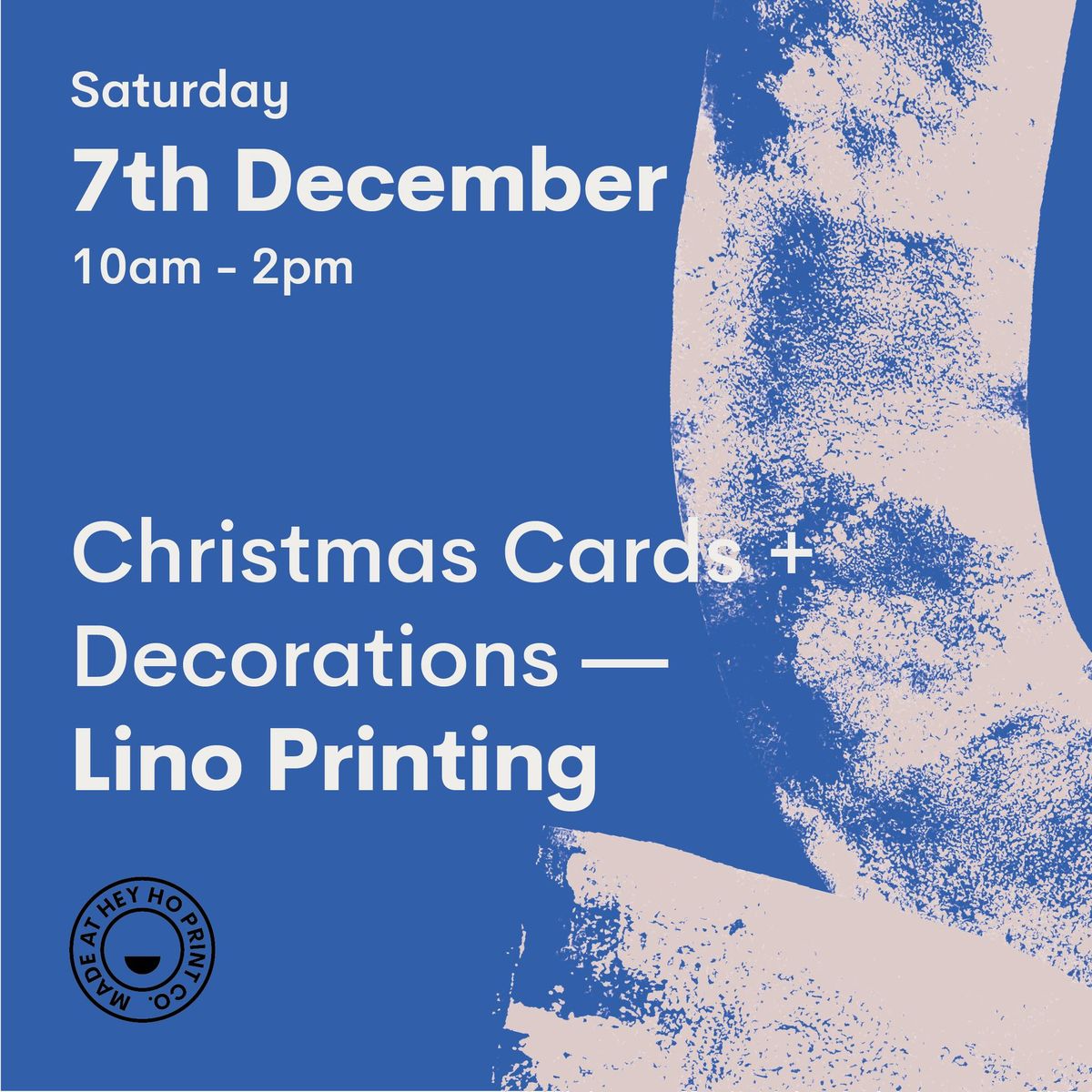 Lino Printing Workshop - Christmas Cards + Decorations