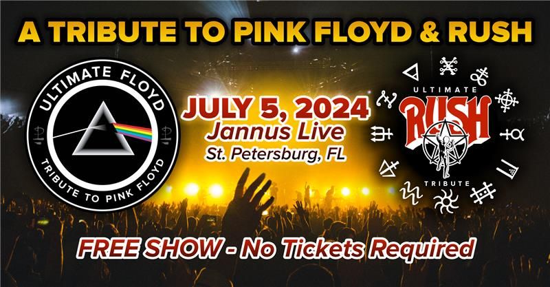Ultimate Rush and Floyd at Jannus Live