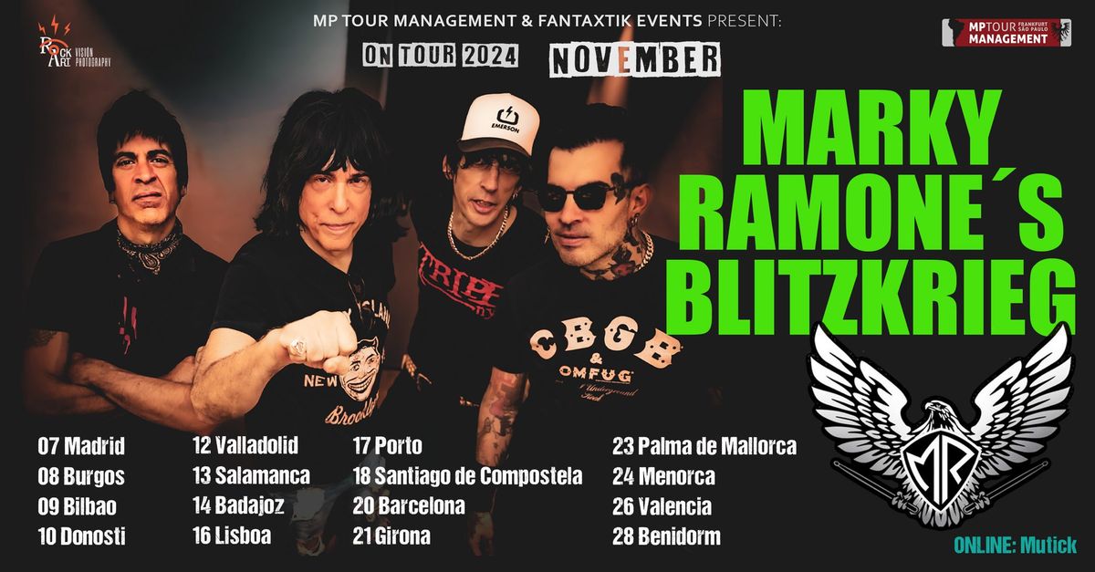 MARKY RAMONE'S BLITZKRIEG EM PORTO