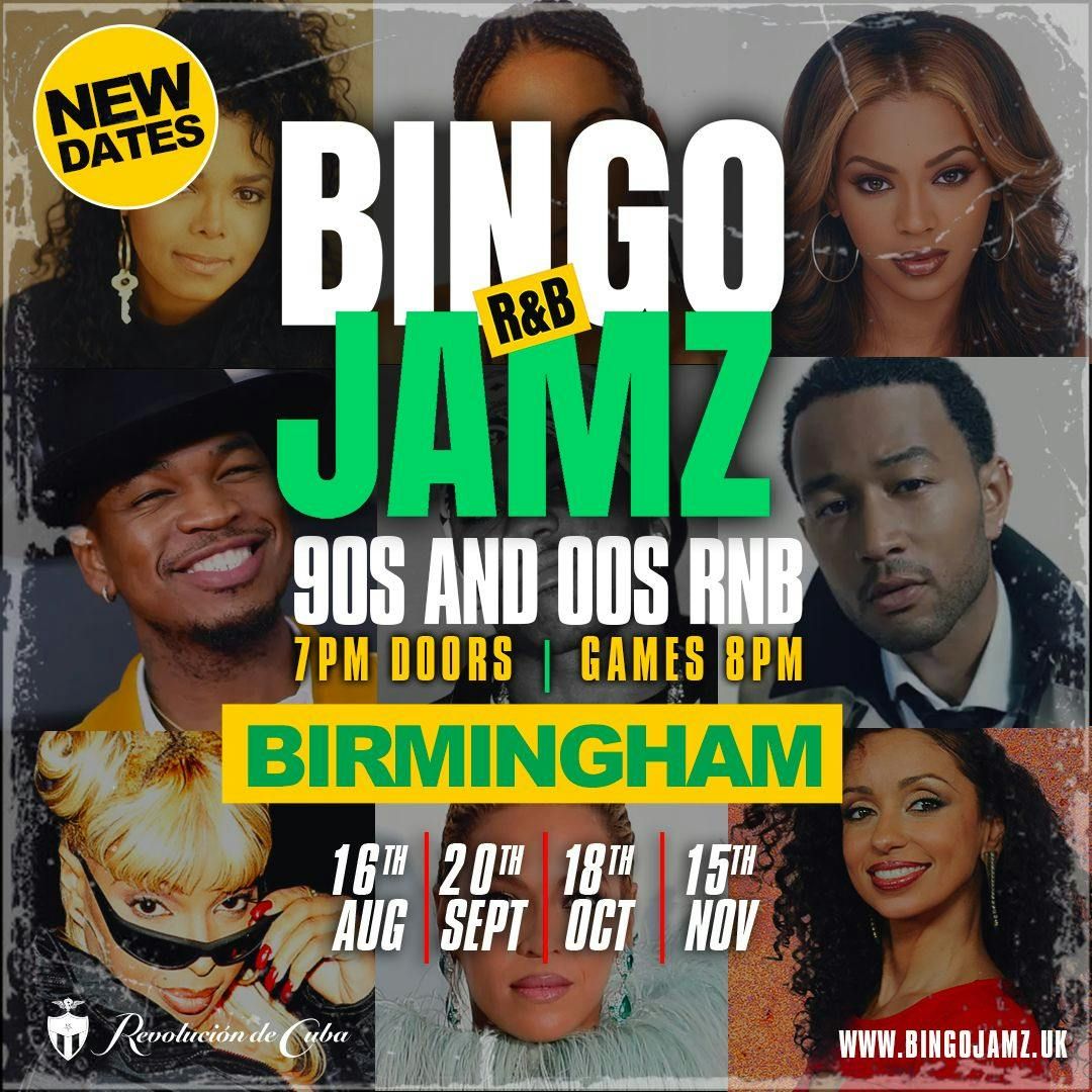 Bingo Jamz Birmingham | 18th October 2025