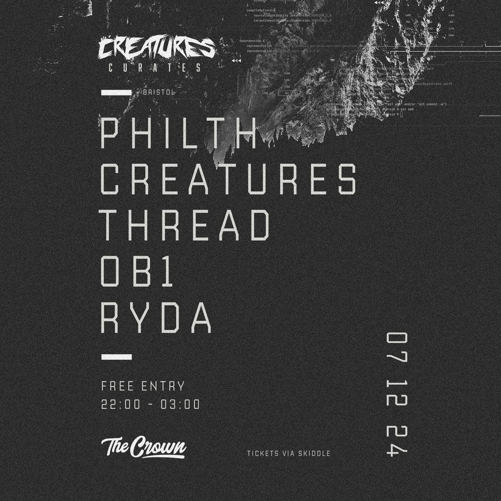 Creatures Curates - The Crown, Bristol - 7.12.24