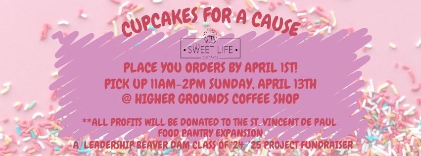 Cupcakes for a Cause- supporting the SVDP Food Pantry Expansion