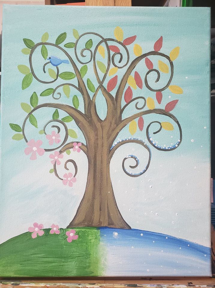 Paint & Sip at Ink Therapy Tattoo Studio, 247 Main St, Poughkeepsie, NY