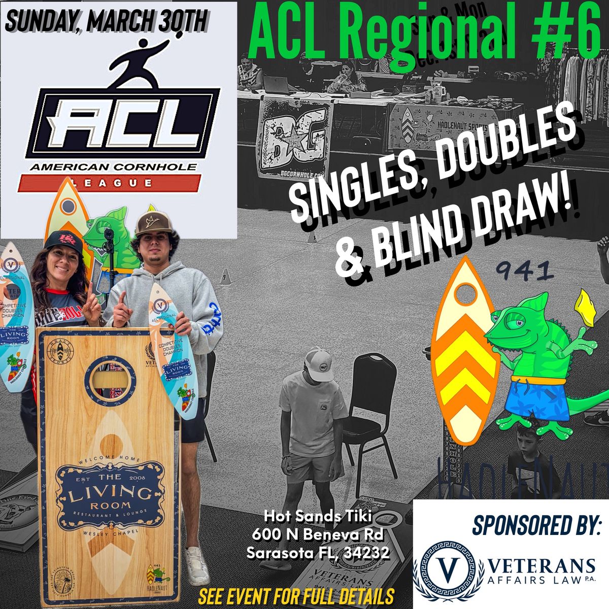 Sarasota - ACL Regional #6 - Cornhole Tournament