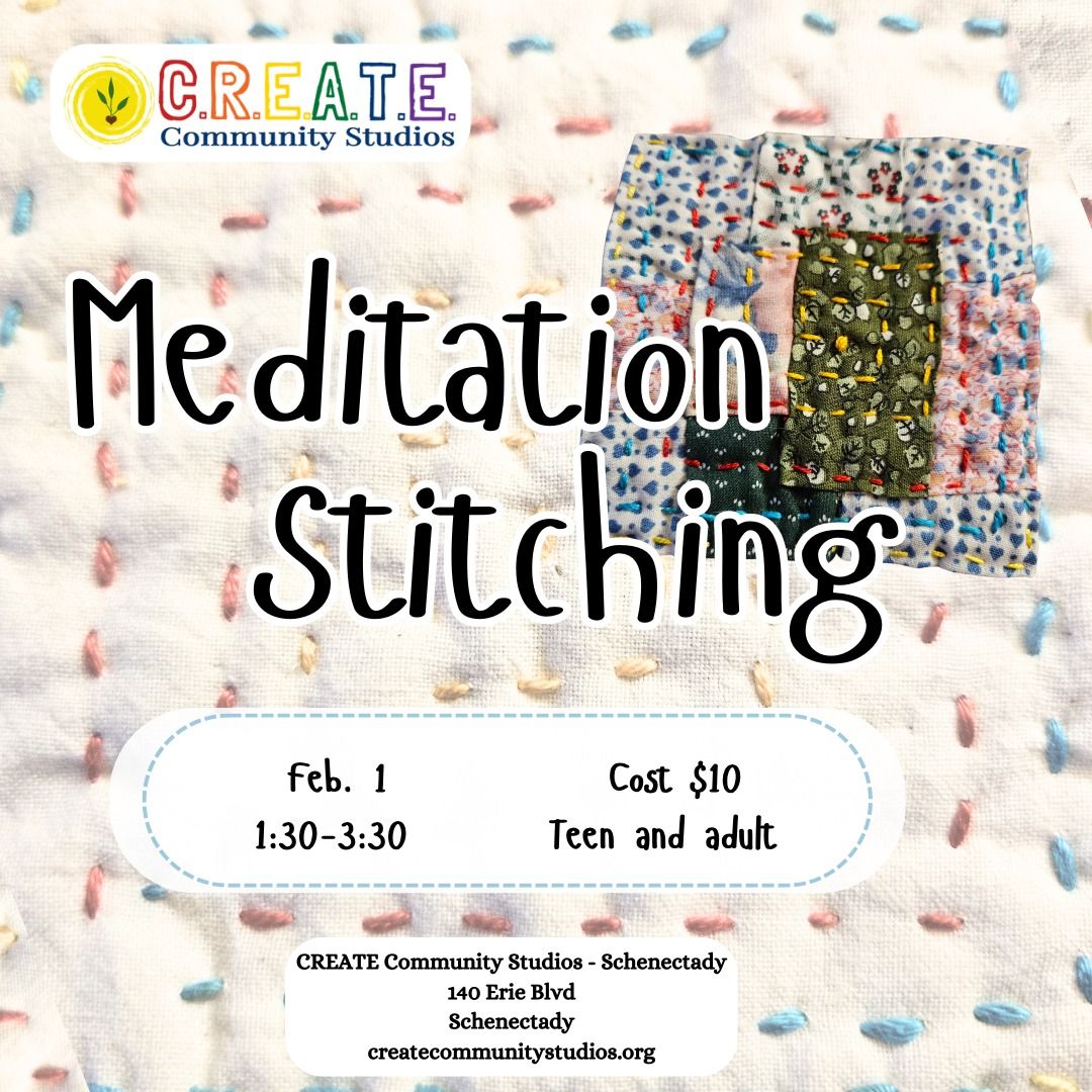 Meditation Stitches - Schenectady