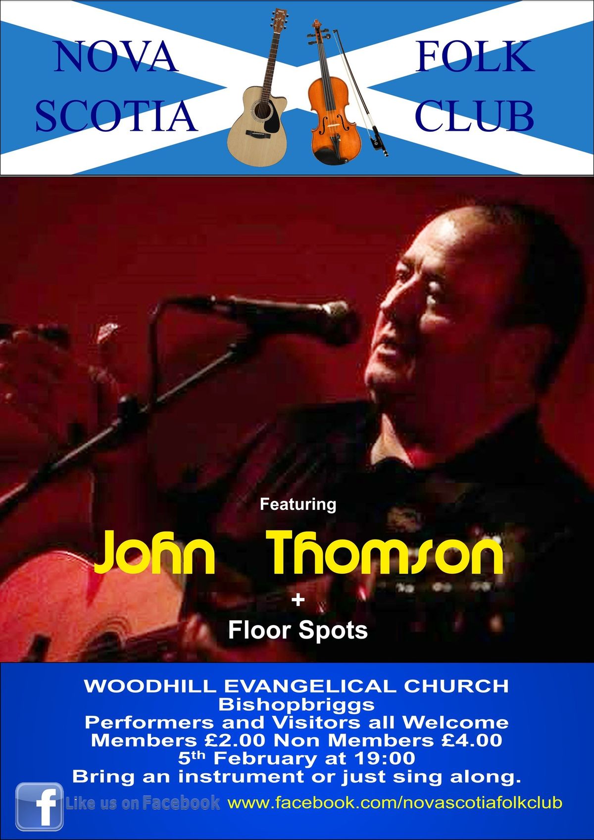 John Thomson (Member featured spot) + Floor Spots