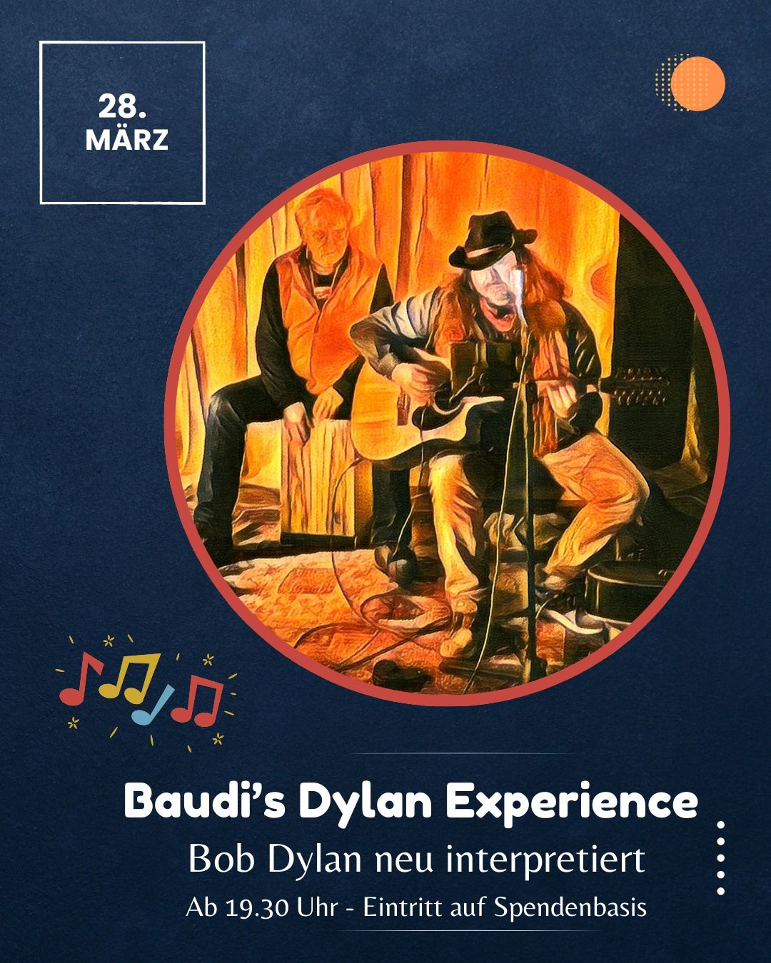 Konzert: Baudi\u2019s Dylan Experience