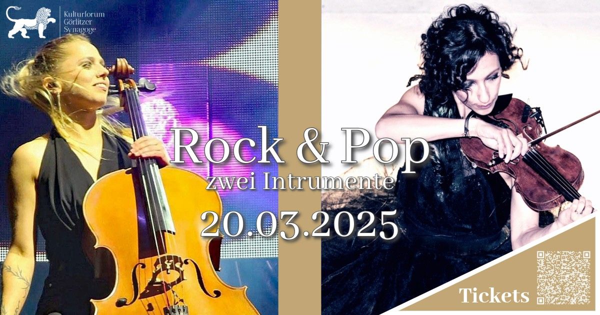 ROCK & POP f\u00fcr zwei Instrumente