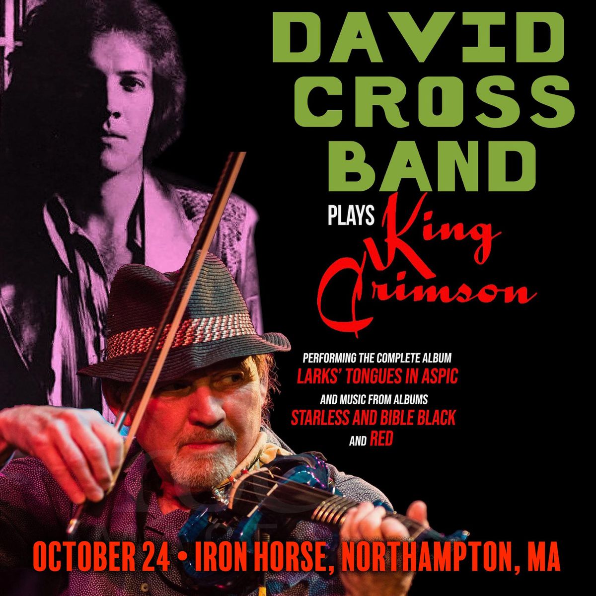 David Cross Band Plays King Crimson at The Iron Horse