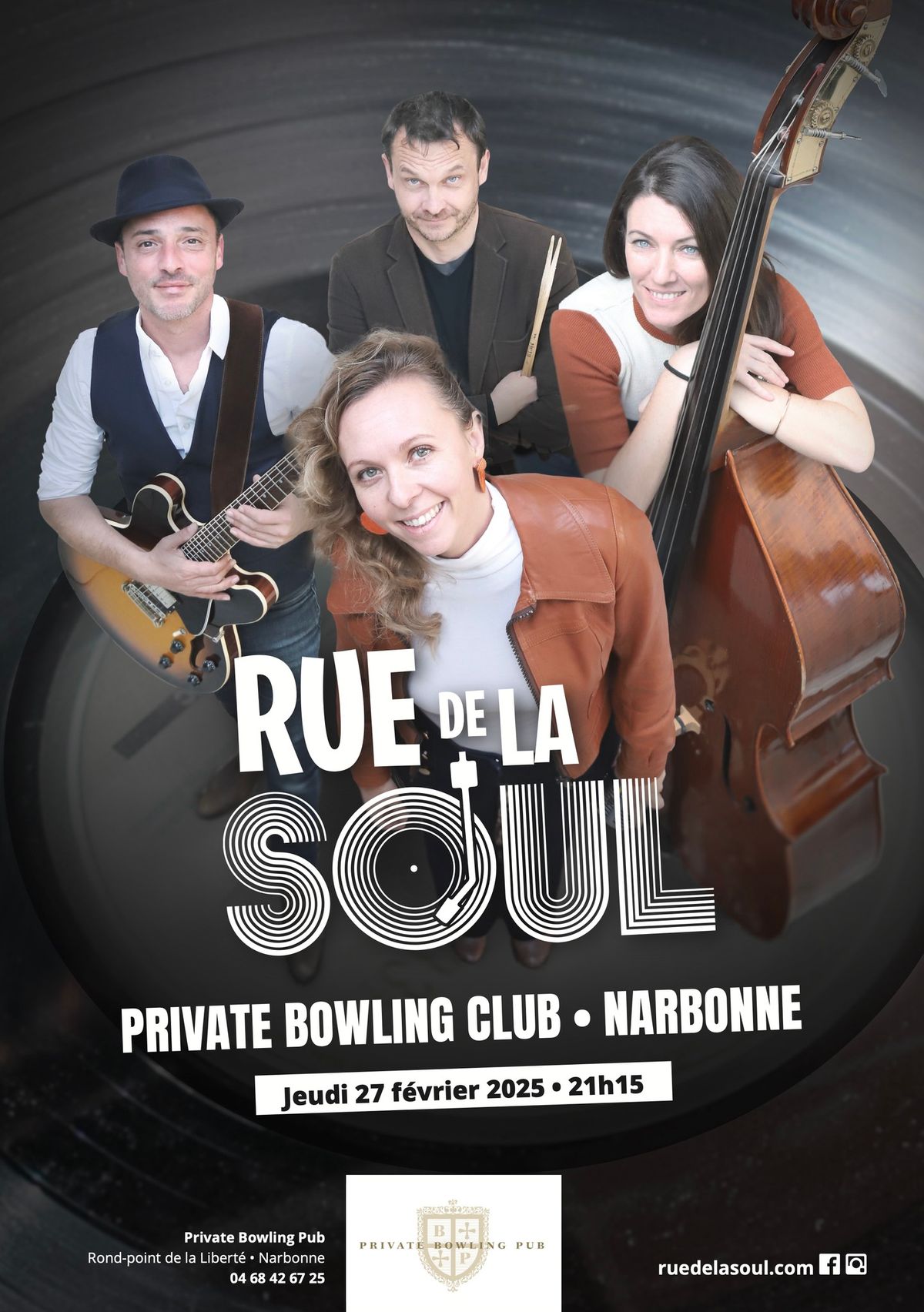 Rue de la Soul Live \u2022 Private Bowling Pub Narbonne