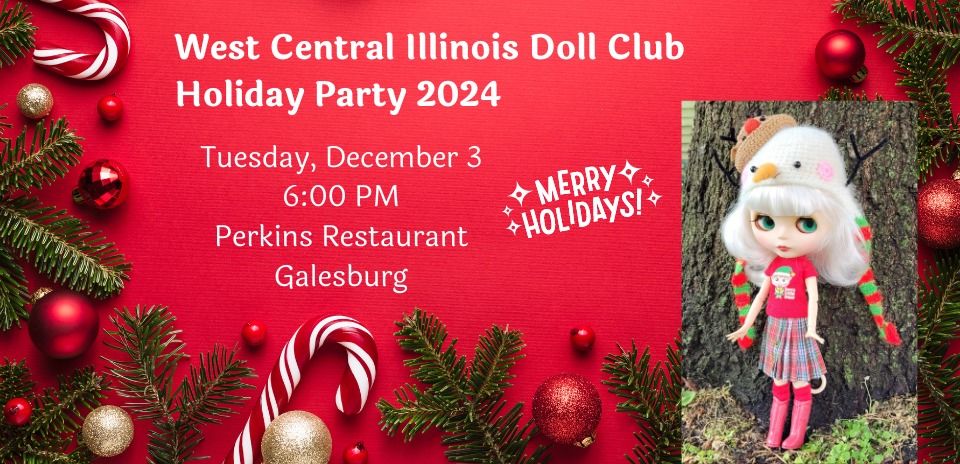 West Central Illinois Doll Club December meeting