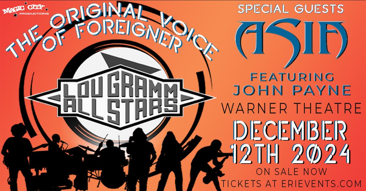 Lou Gramm All Stars with ASIA featuring John Payne