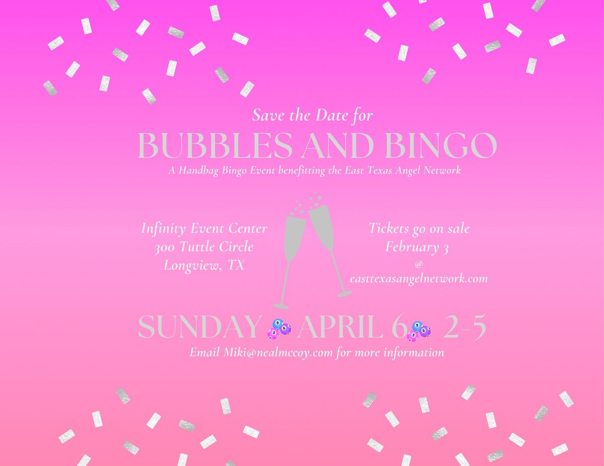 4th Annual Bubbles and Bingo