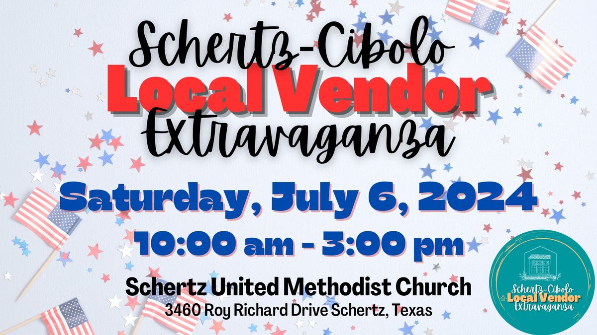JULY 6th VENDOR EVENT - FREE TO THE PUBLIC!