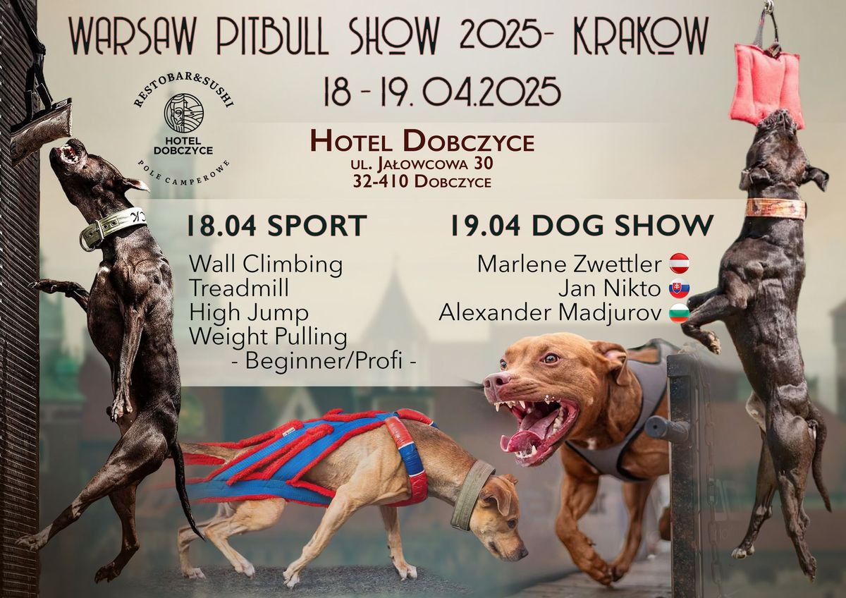 Warsaw Pitbull Show 2025 Krak\u00f3w