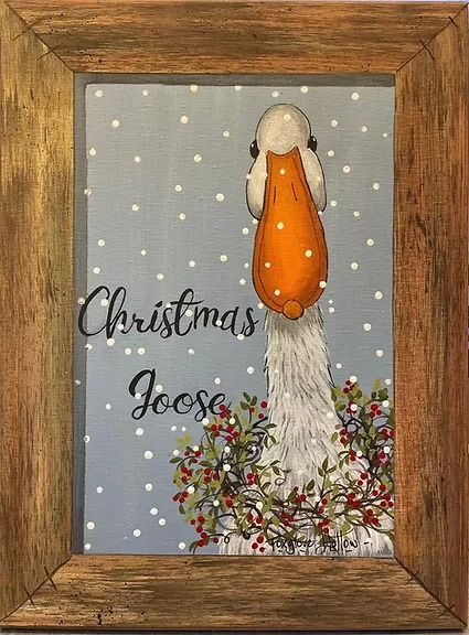 Christmas Goose Paint Night