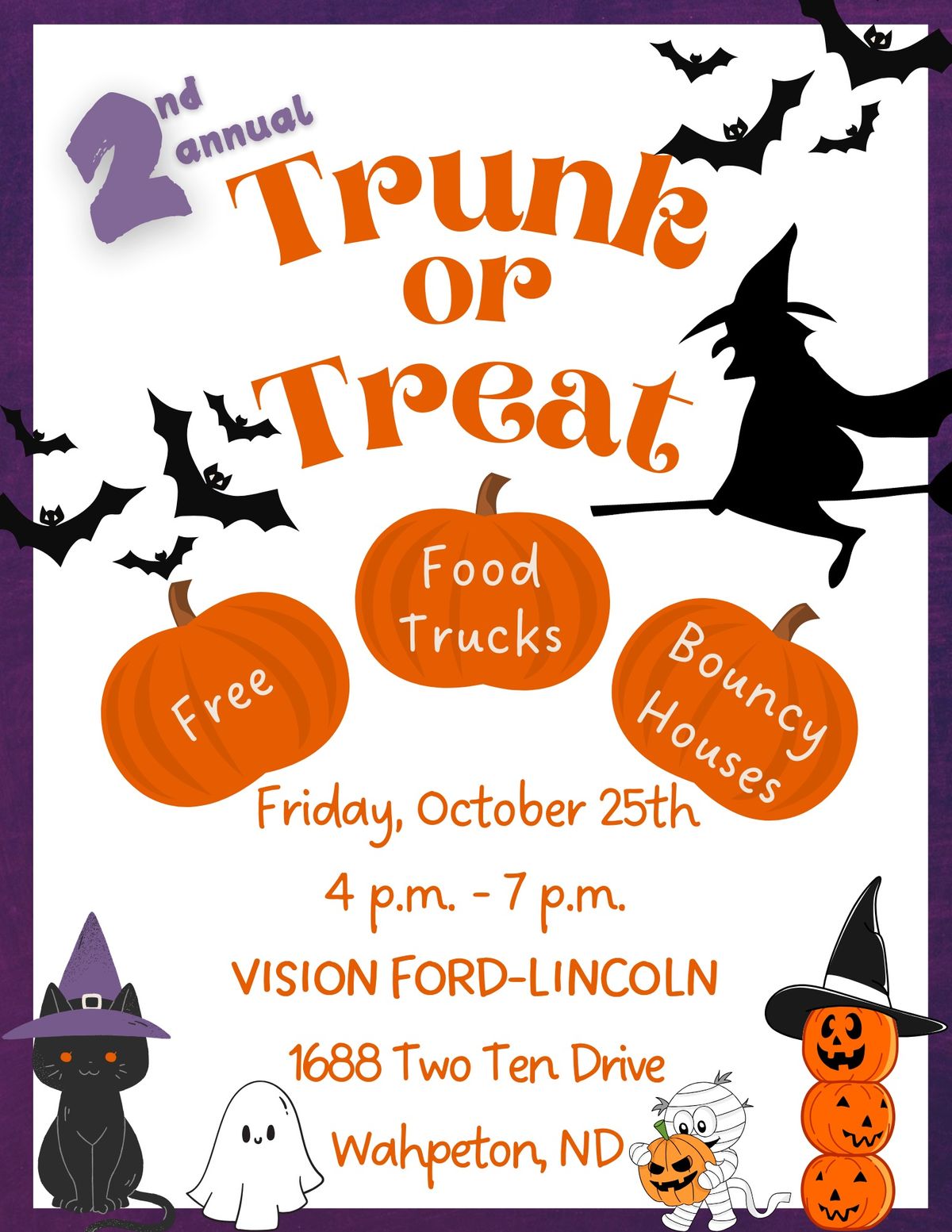 2nd Annual Trunk or Treat