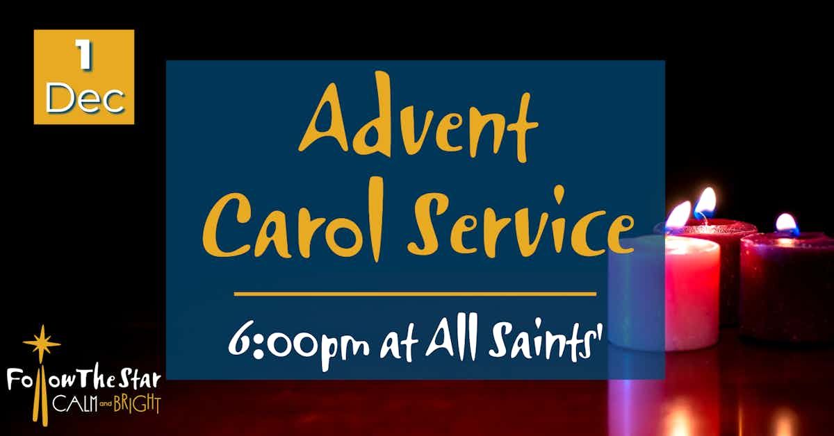 Advent Carol Service at All Saints' Houghton Regis