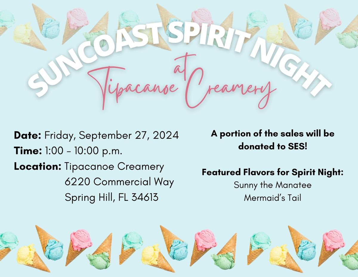 Tipacanoe Spirit Night