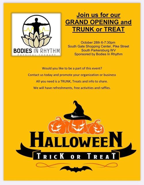 Grand Opening OPEN HOUSE/TRUNK OR TREAT, 2107 Pike St, Parkersburg