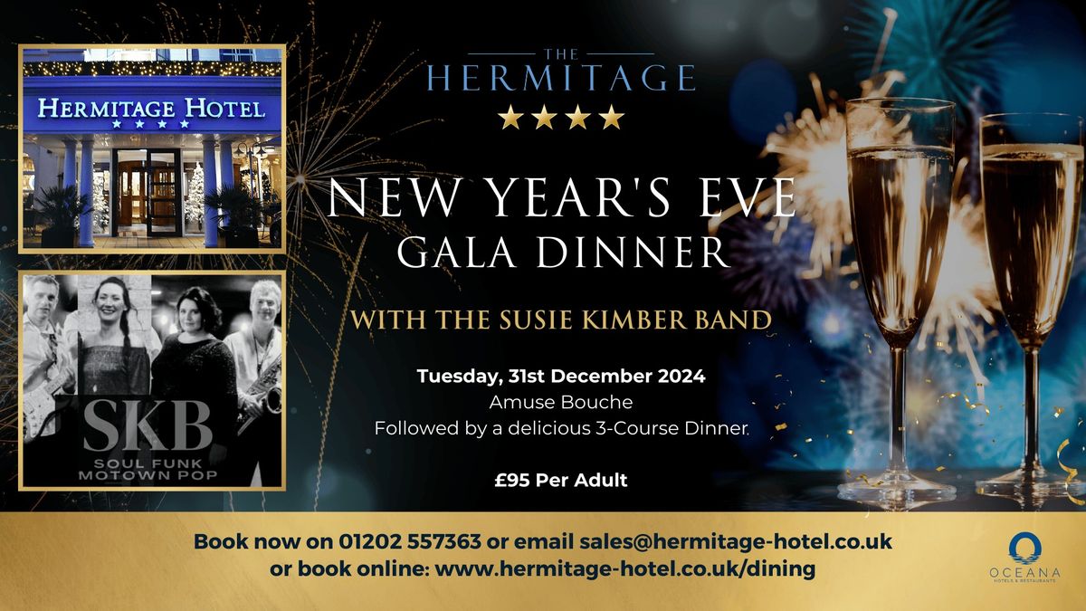 New Year's Eve Gala Dinner With The Susie Kimber Band