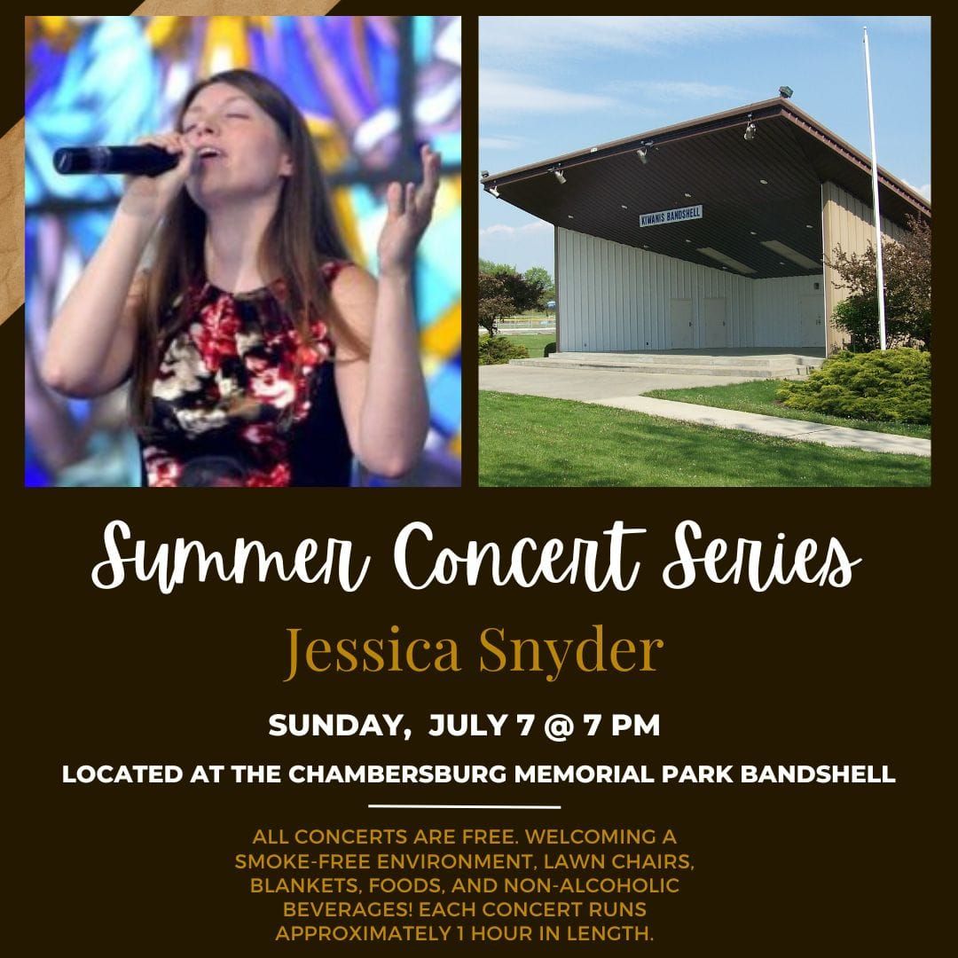 Summer Concert Series- Jessica Snyder