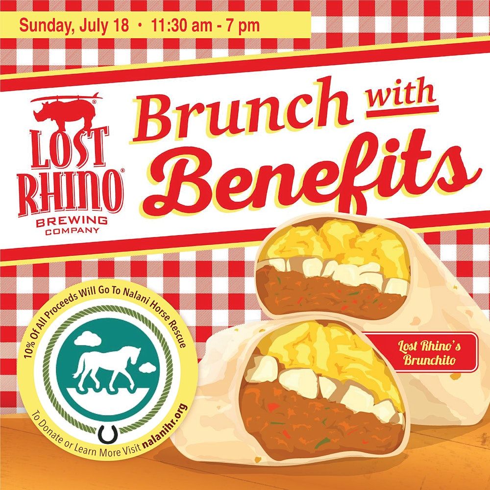 Lost Rhino's Brunch With Benefits - Nalani Horse Rescue