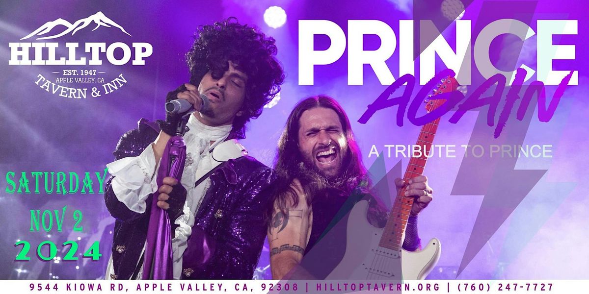 PRINCE AGAIN | A TRIBUTE TO PRINCE