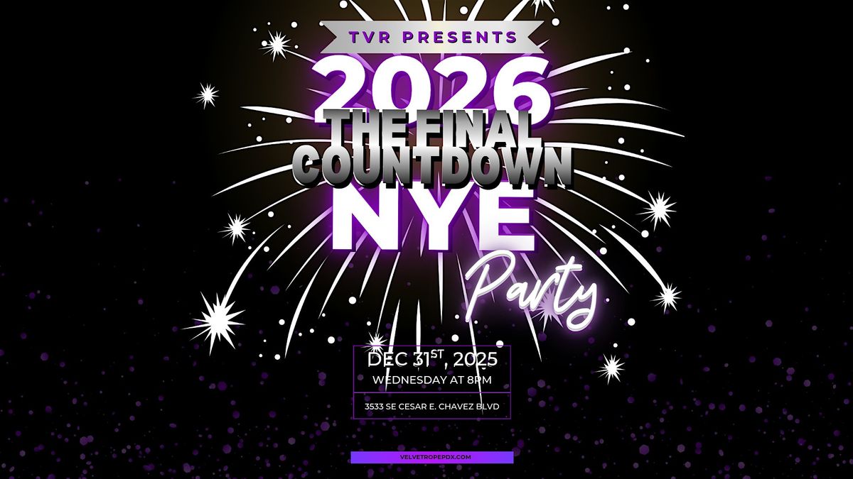 The Final Countdown: New Year's Eve Party