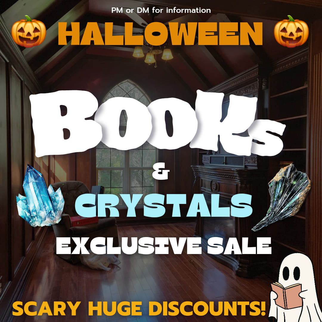 Books & Crystals Halloween Exclusive Sale