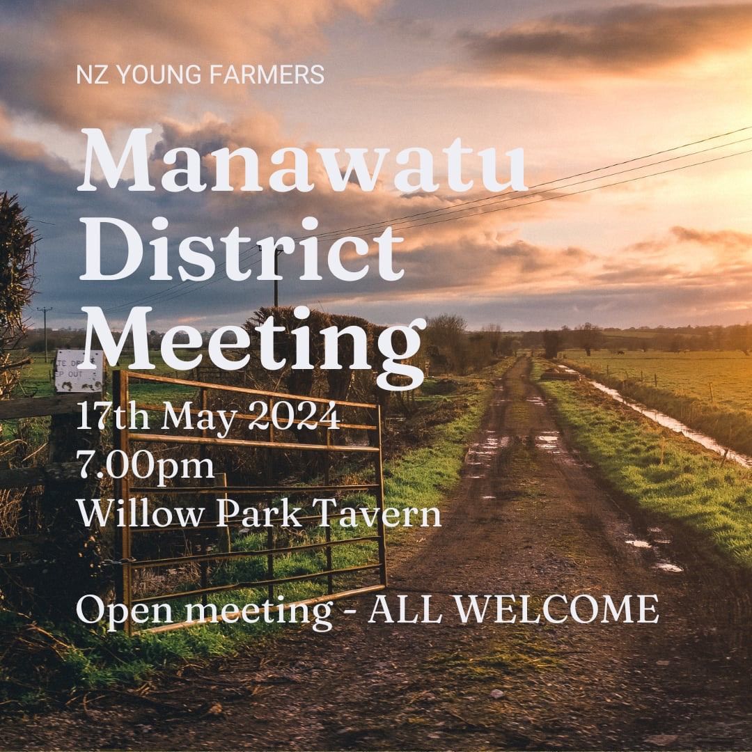 Manawatu District Open Meeting 