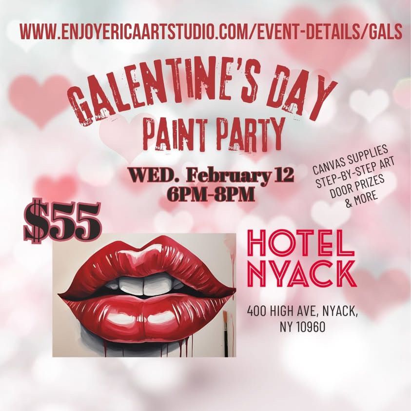 Galentine\u2019s Day Paint Party at Hotel Nyack