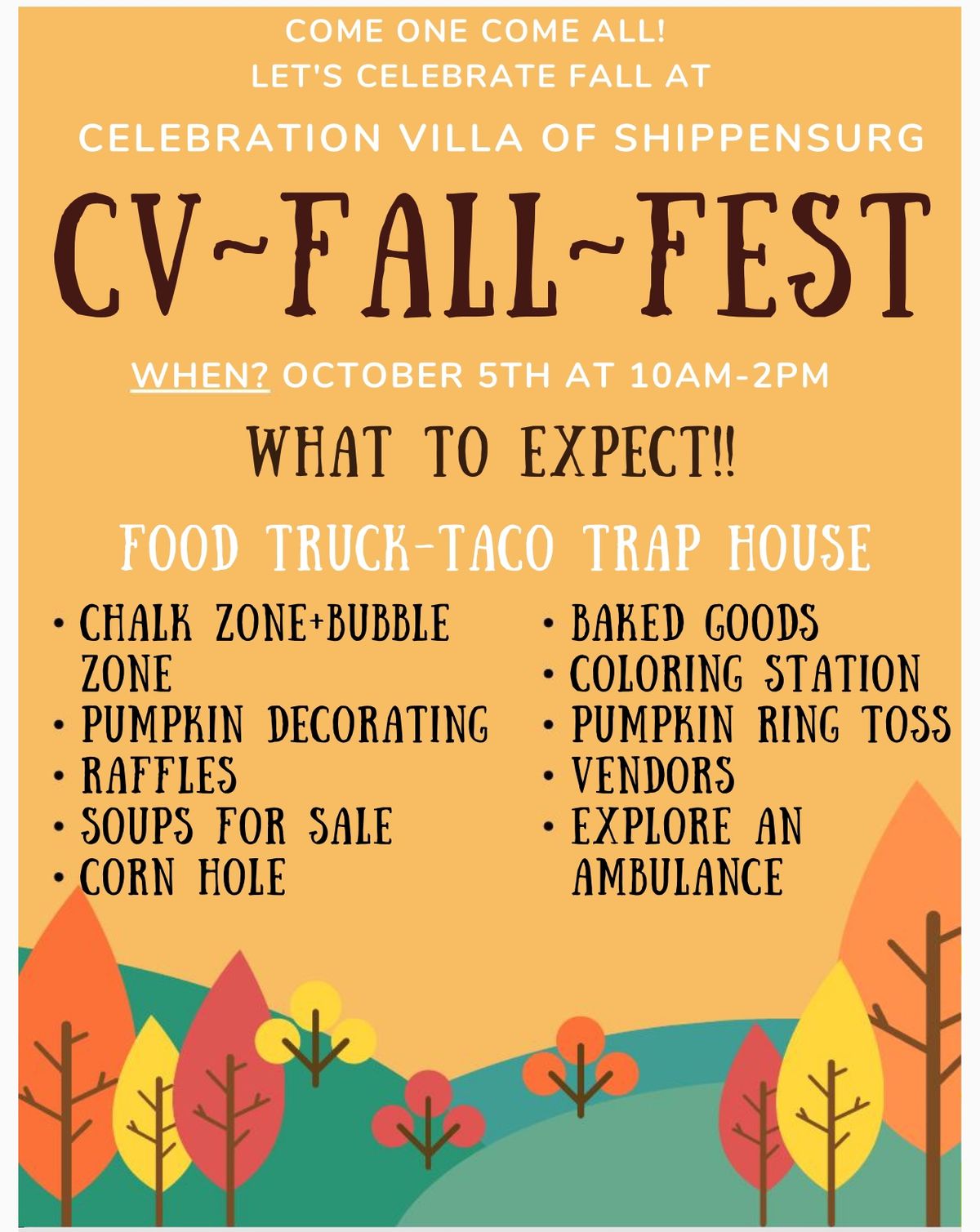 CV FALL FEST 