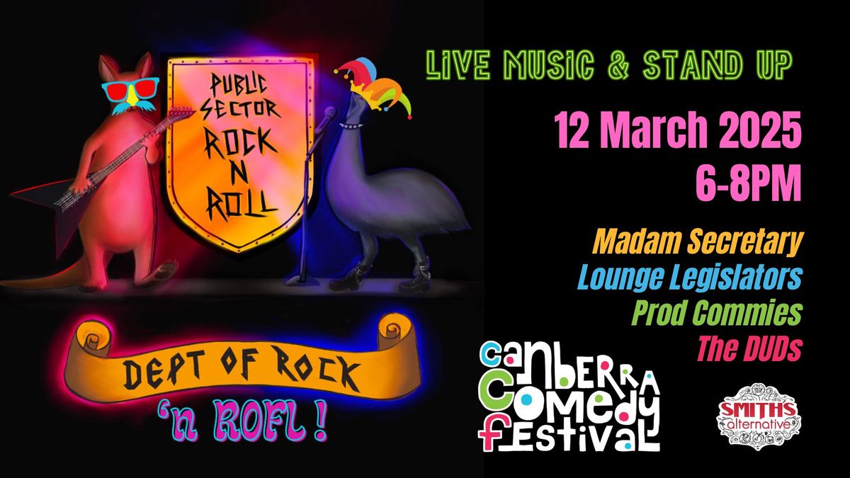 Dept of Rock 'n ROFL - Canberra Comedy Festival