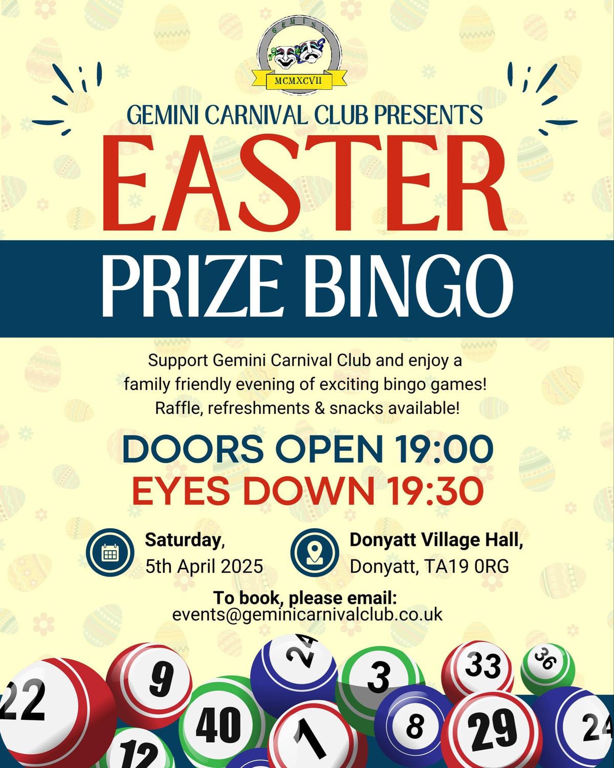 Gemini Easter Bingo