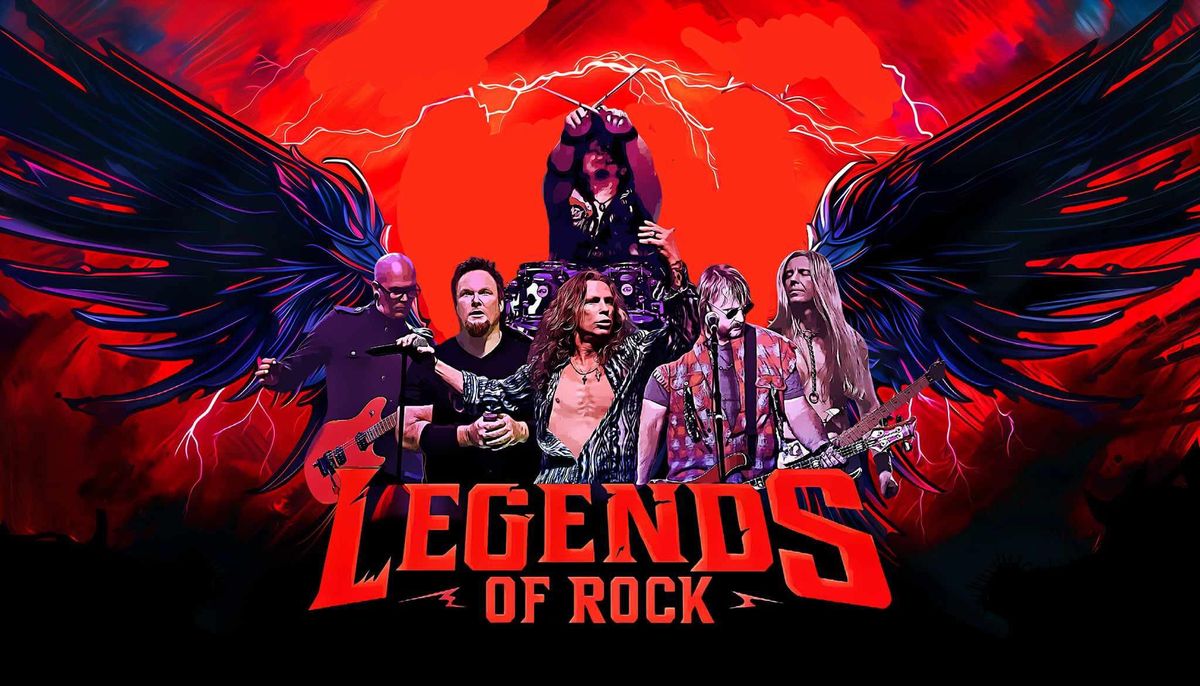 10 Tributes: 1 Band:  LEGENDS of ROCK 