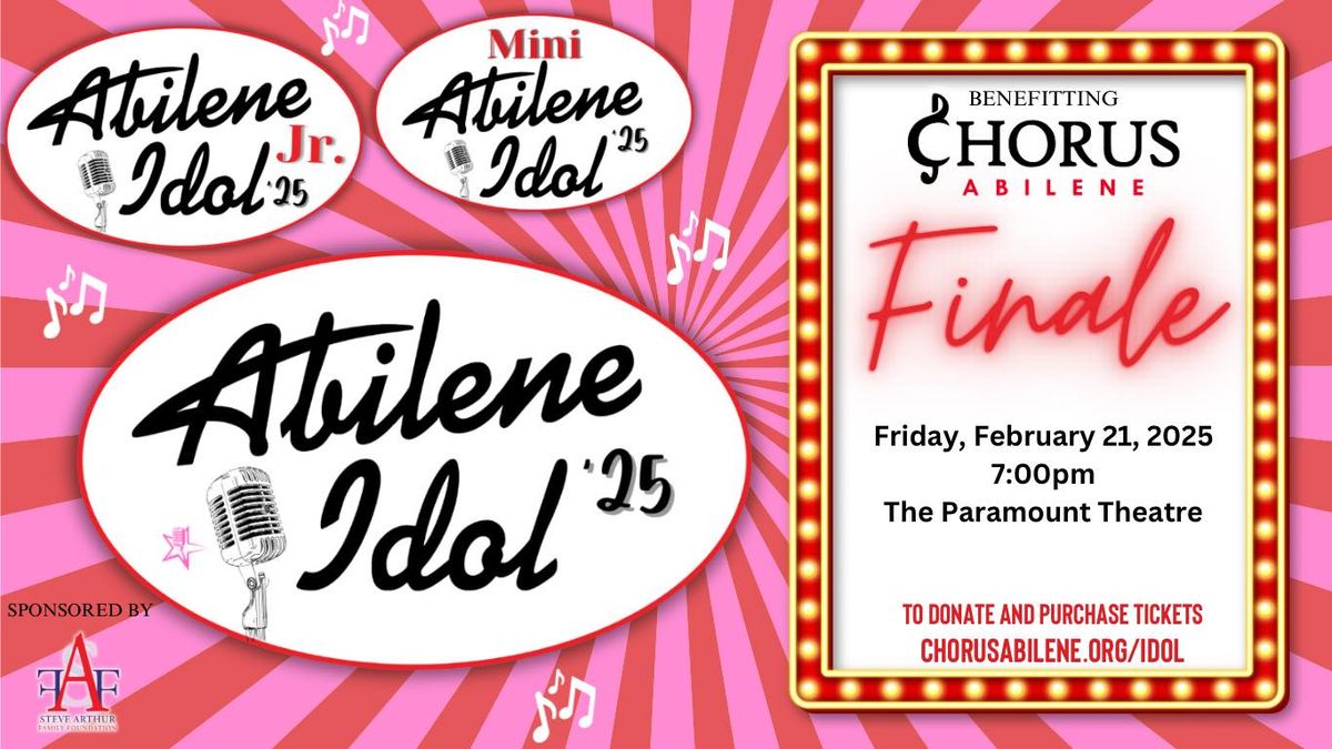 Abilene Idol \u201825 Finale!!! 